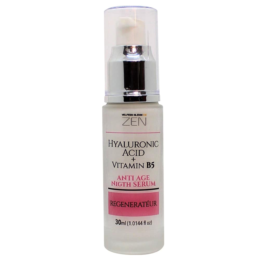 HYALURONIC ACID + VITAMINA B5 ANTI AGE NIGTH SERUM- REGENERATÉUR