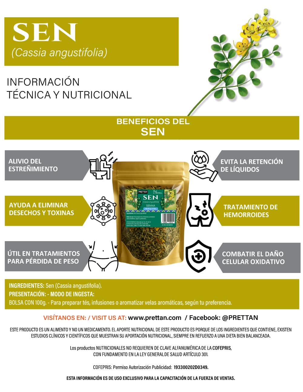 SEN 100G - Imagen 2