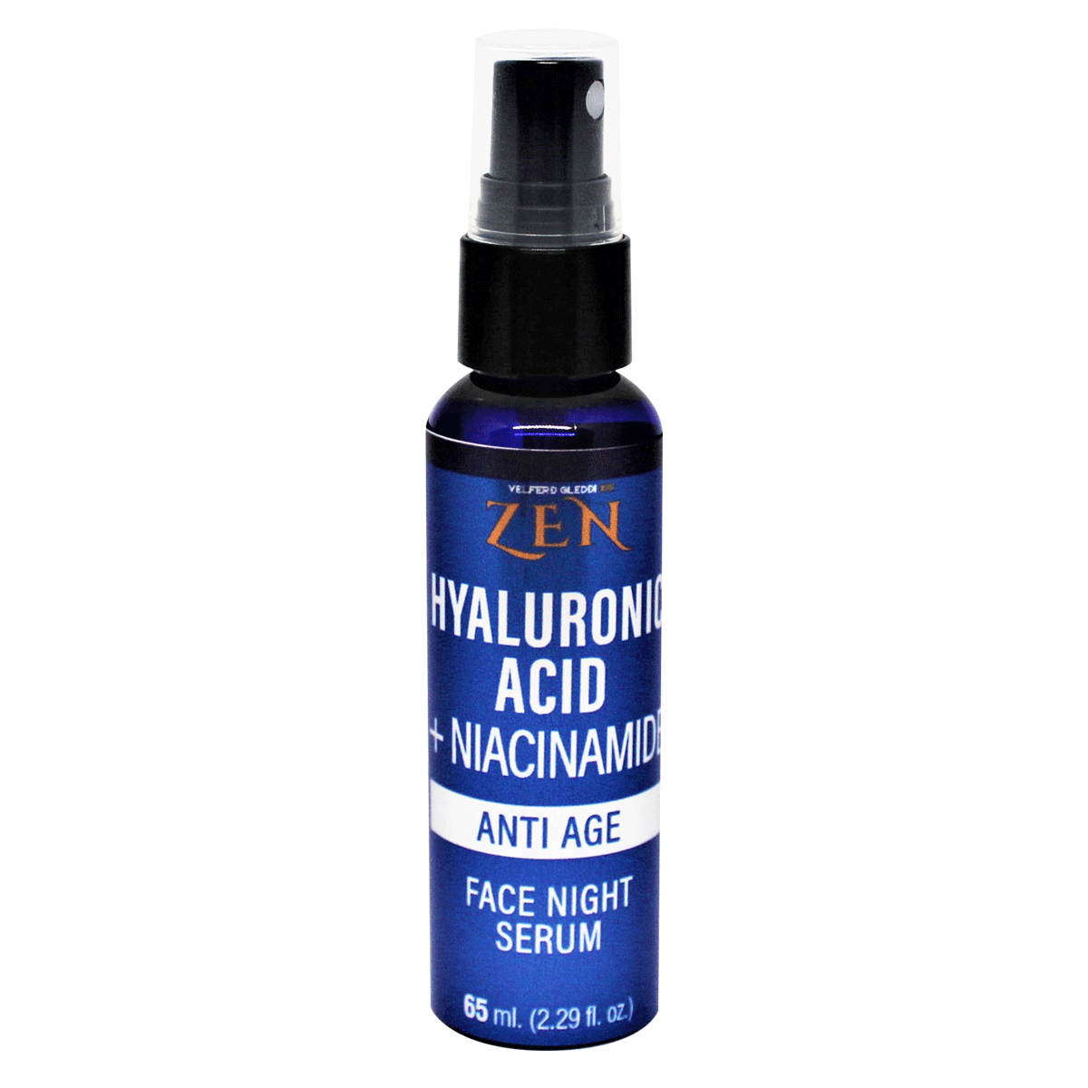 HYALURONIC ACID + NIACINAMIDE ANTI-AGE FACE NIGHT SERUM FPS 30
