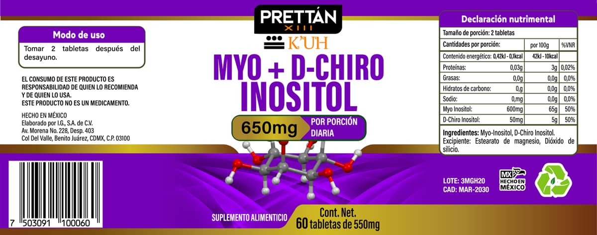 Myo & D-chiro Inositol - Imagen 2