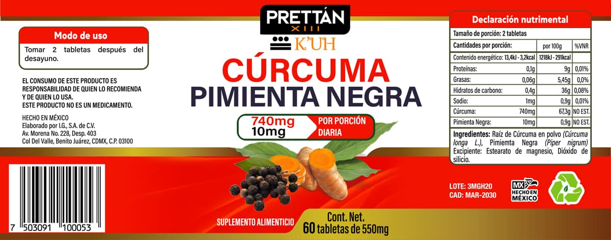 Cúrcuma + Pimienta negra - Imagen 3