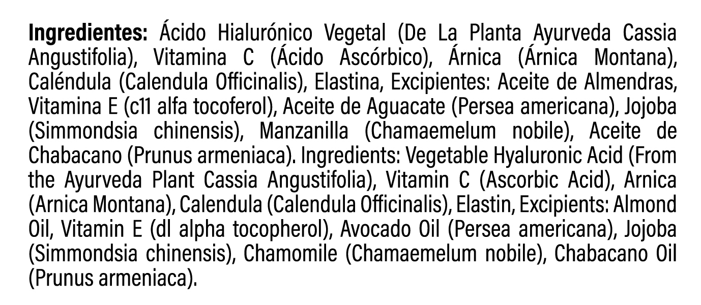 HYALURONIC ACID + VITAMINA C ANTI AGE CREAM - EYE CONTOUR - Imagen 3