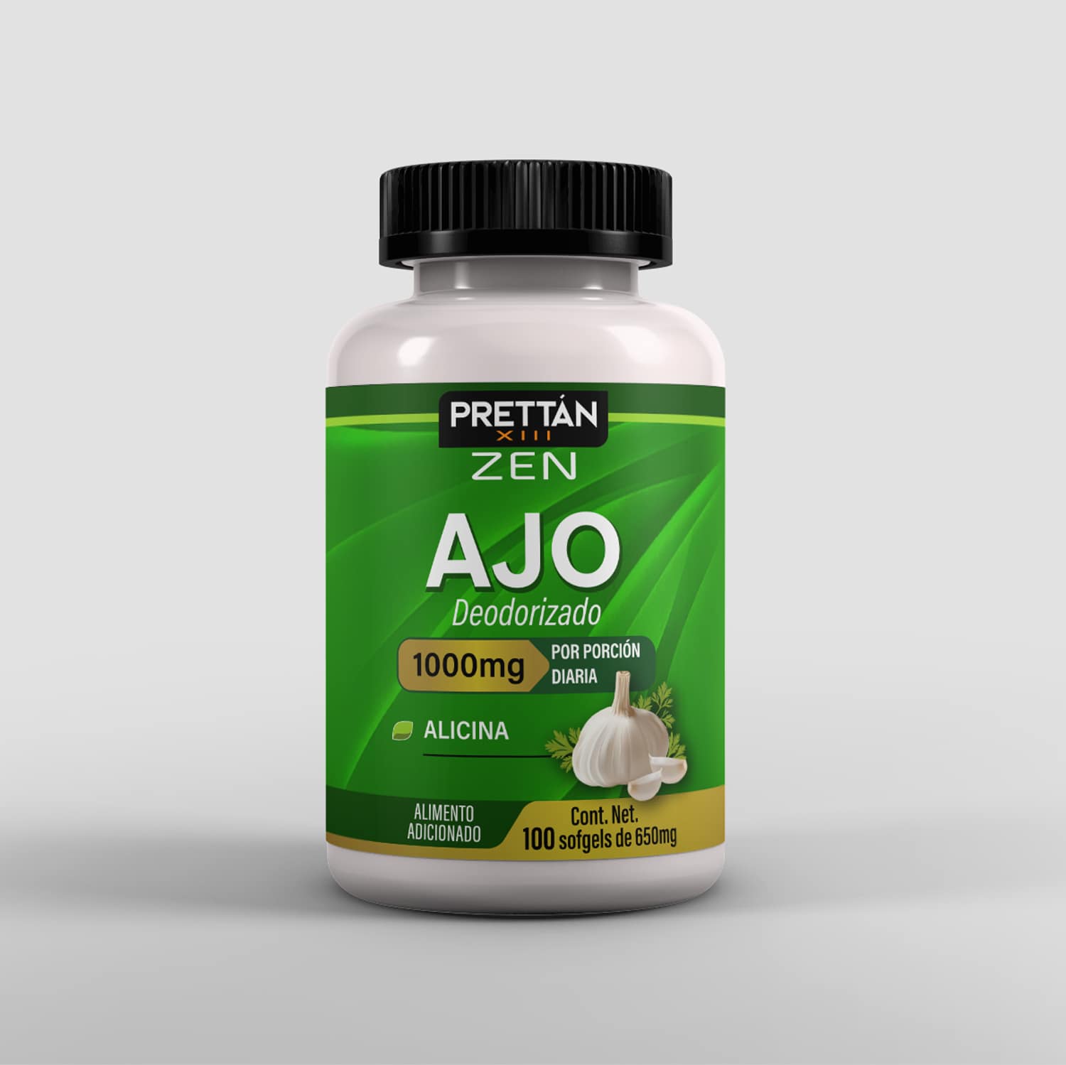 Ajo deodorizado