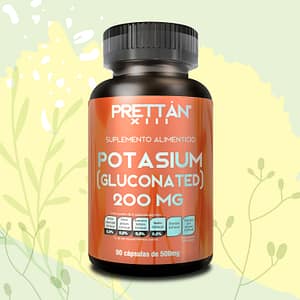 Gluconato de Potasio 90 cápsulas