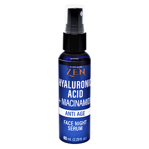 HYALURONIC ACID + NIACINAMIDE ANTI-AGE FACE NIGHT SERUM FPS 30
