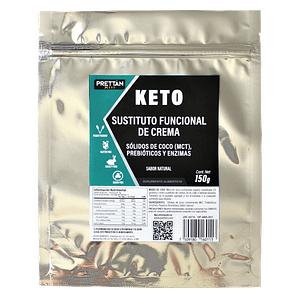 Keto sustituto de crema nutricional