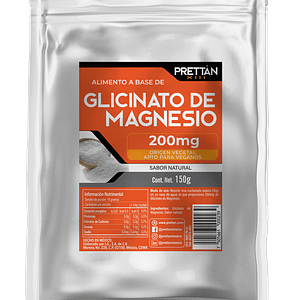 Glicinato de magnesio (Polvo sabor natural)