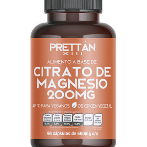 Citrato de magnesio 200 mg