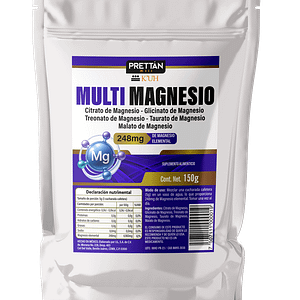 MULTI MAGNESIO EN POLVO SABOR NATURAL