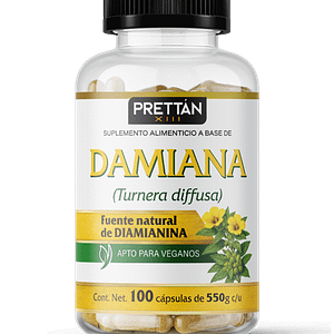 DAMIANA 100 CÁPSULAS