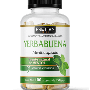YERBABUENA 100 CÁPSULAS