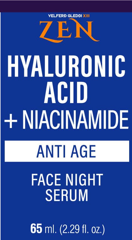 HYALURONIC ACID + NIACINAMIDE ANTI-AGE FACE NIGHT SERUM FPS 30 - Imagen 3