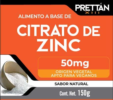 Citrato de zinc en polvo sabor Natural - Imagen 2