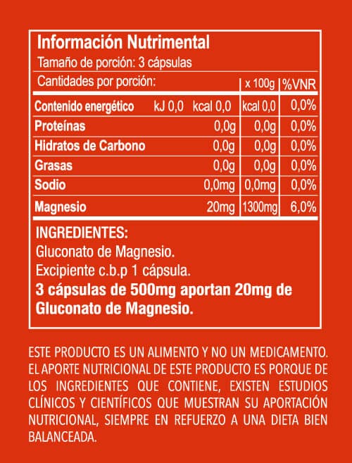 Gluconato de Magnesio - Imagen 4
