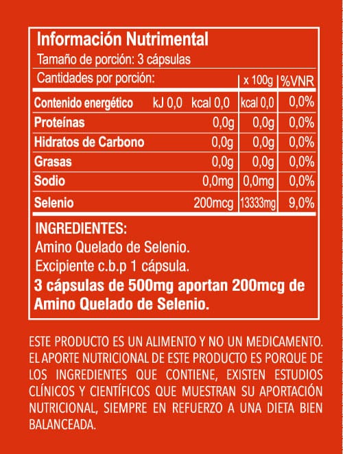 Selenio Aminoquelado - Imagen 4