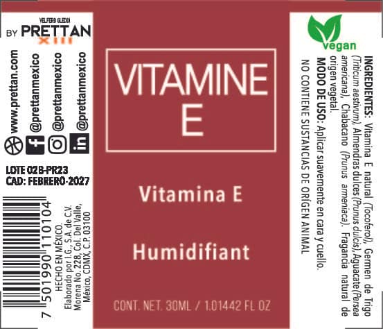 Aceite de Vitamina E (Aceite Facial Humectante) 30ml - Imagen 3