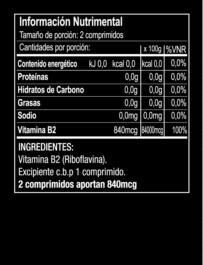 Vitamina B2 - Imagen 3