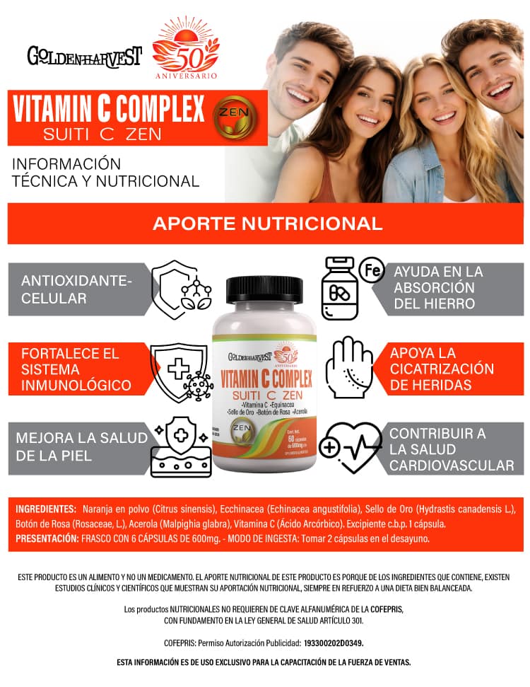 VITAMIN C COMPLEX - SUITI C ZEN - Imagen 3