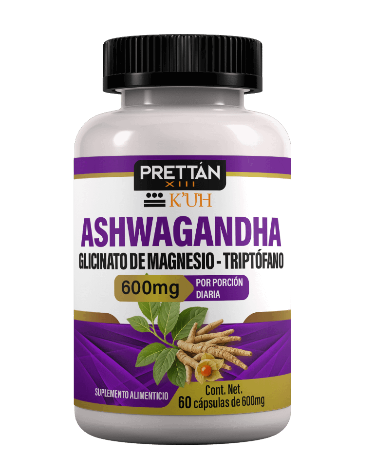 AHSWAGANDHA - Glicinato de Magnesio - Triptófano