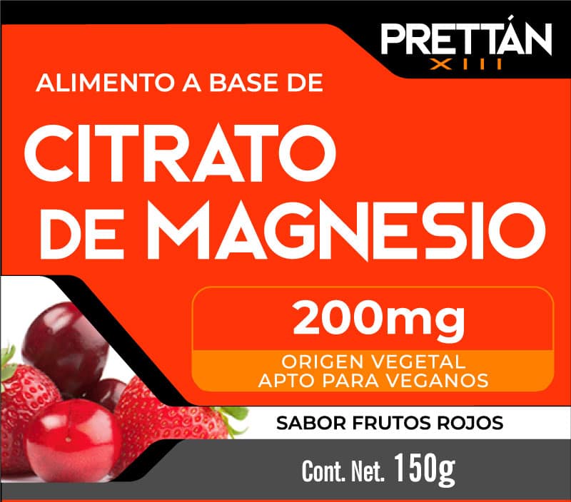 Citrato de magnesio (Polvo sabor frutos rojos) - Imagen 2