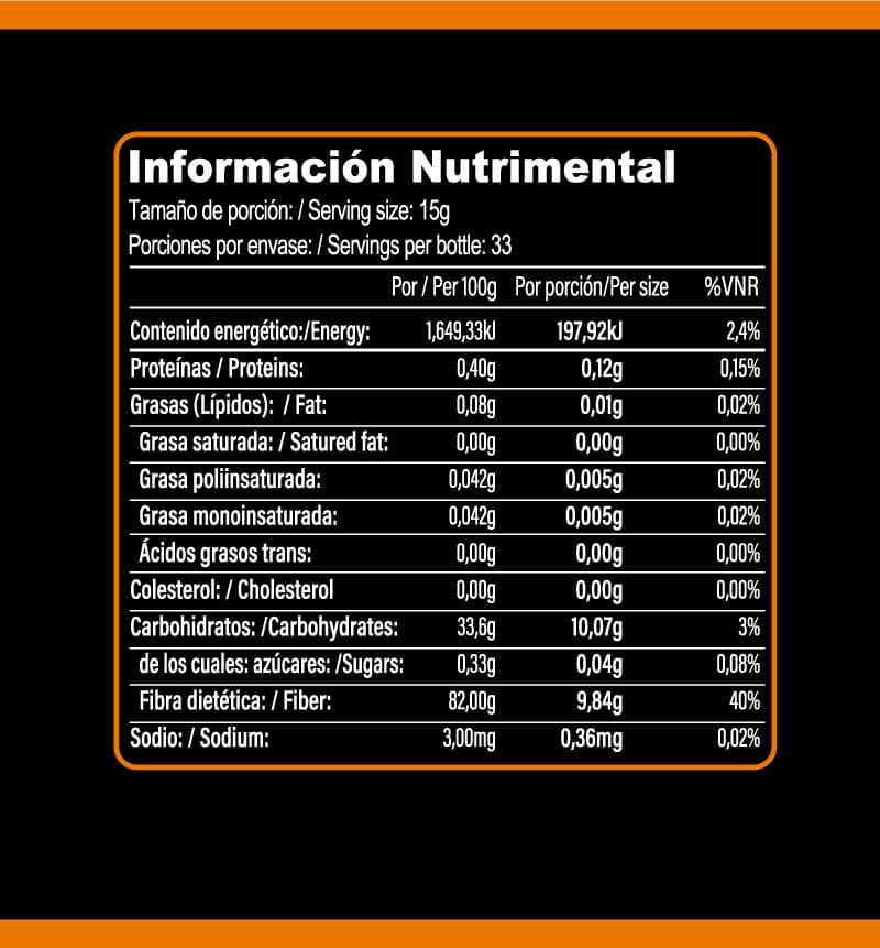 PREBIOTICOS & ENZIMAS SABOR MANGO EXPLOTION 500G - Imagen 2