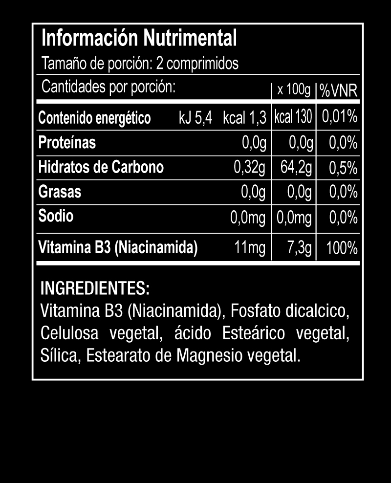 Vitamina B3 (Niacinamida) - Imagen 3