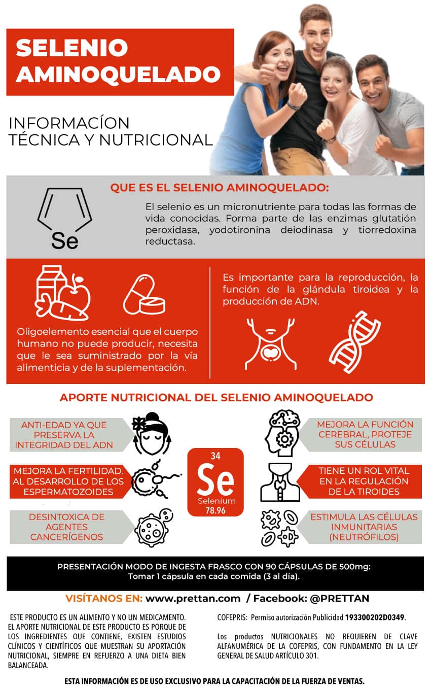 Selenio Aminoquelado - Imagen 2