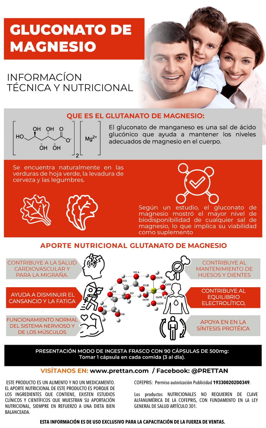 Gluconato de Magnesio - Imagen 2