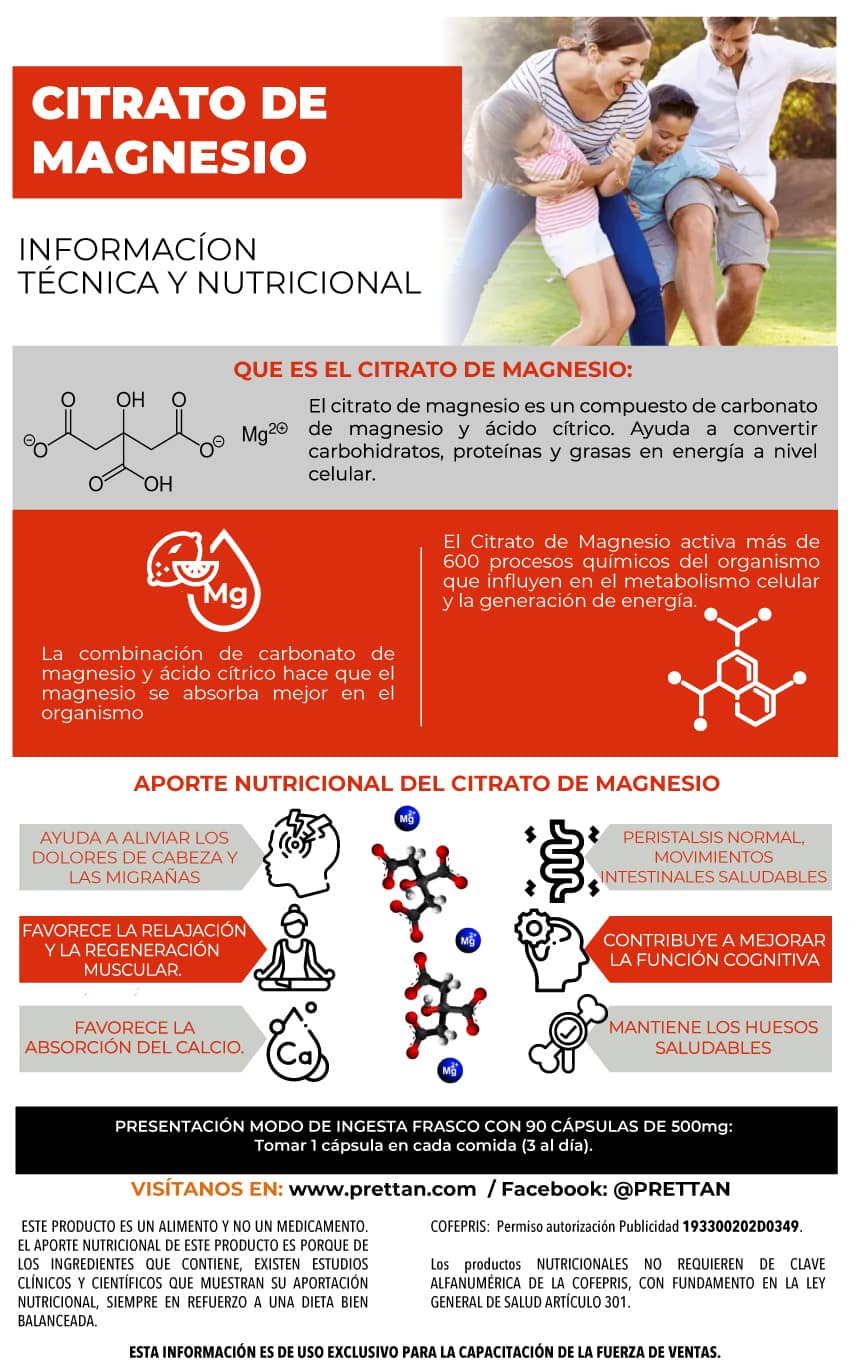 Citrato de magnesio y potasio (Polvo sabor natural) - Imagen 3