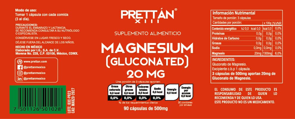 Gluconato de Magnesio - Imagen 6