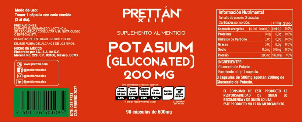 Gluconato de Potasio - Imagen 5