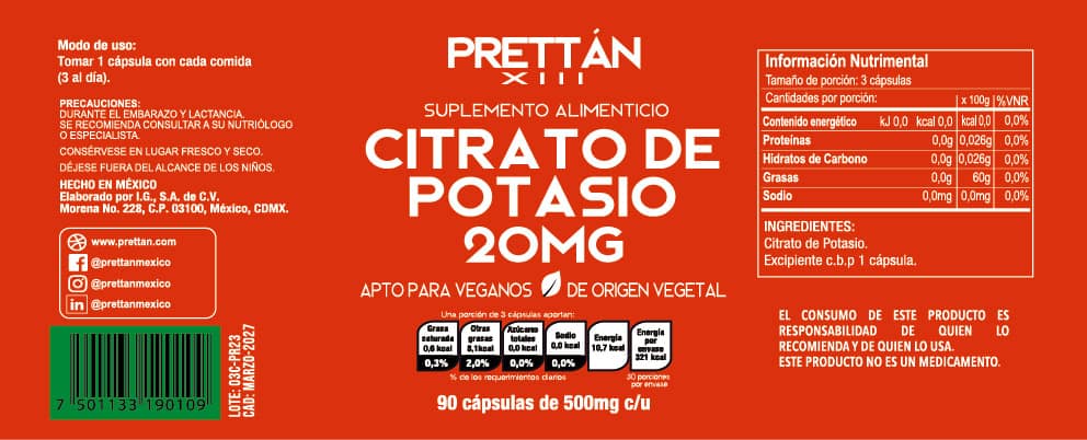 Citrato de Potasio - Imagen 8