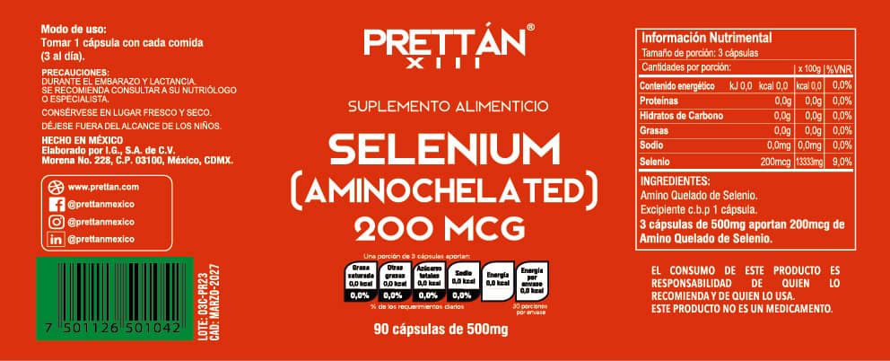 Selenio Aminoquelado - Imagen 6