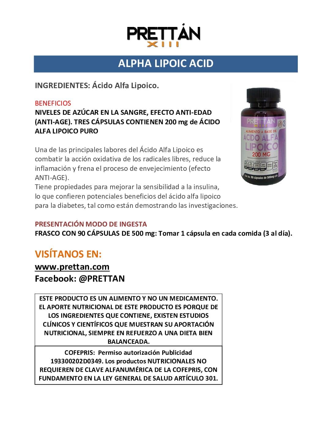 Ácido Alfa Lipoico - Imagen 10
