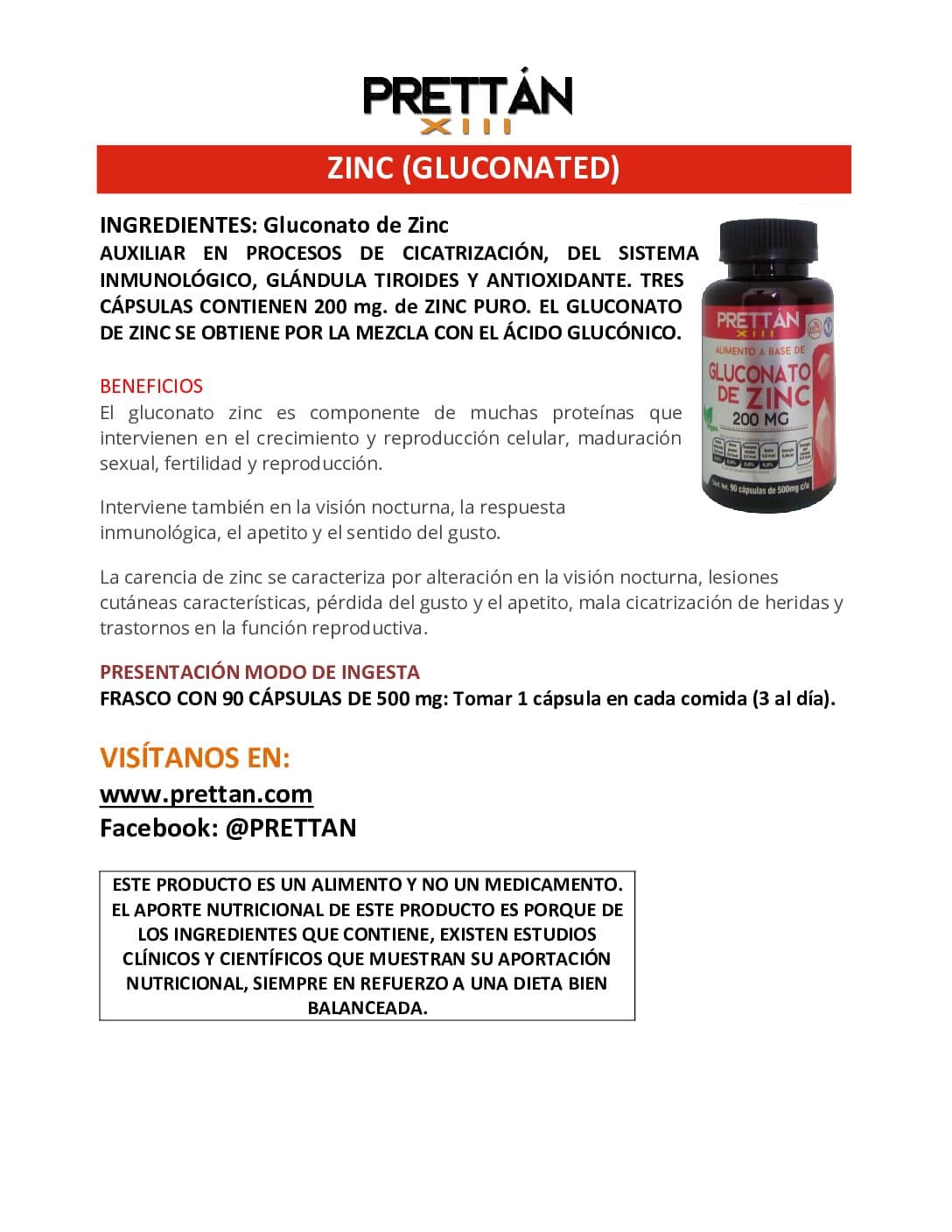 Gluconato de Zinc - Imagen 10