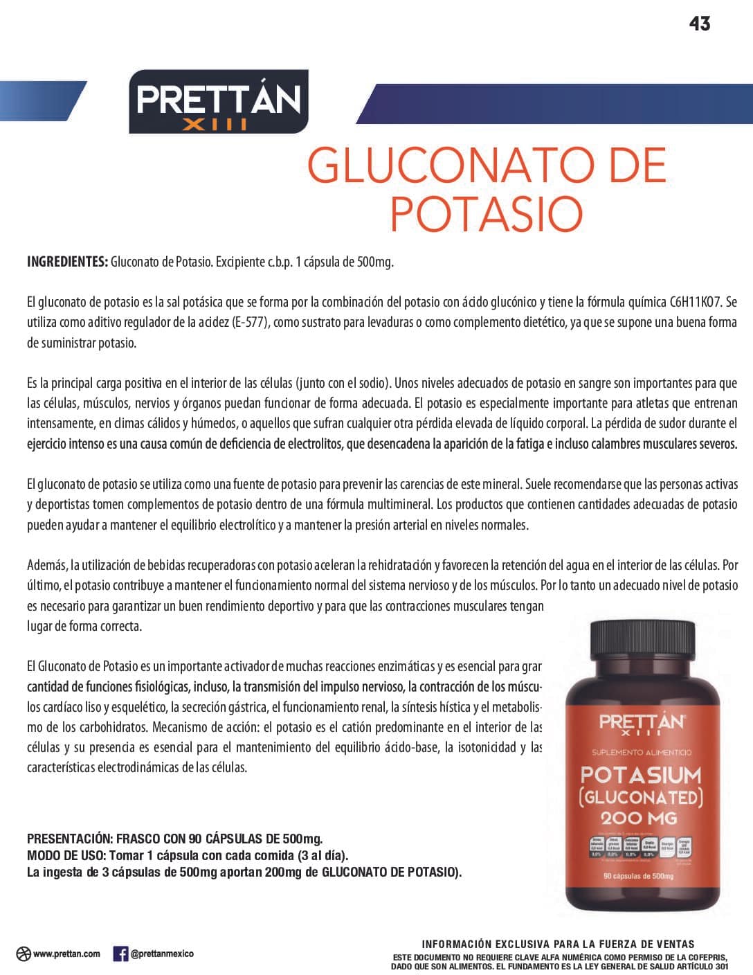 Gluconato de Potasio - Imagen 7