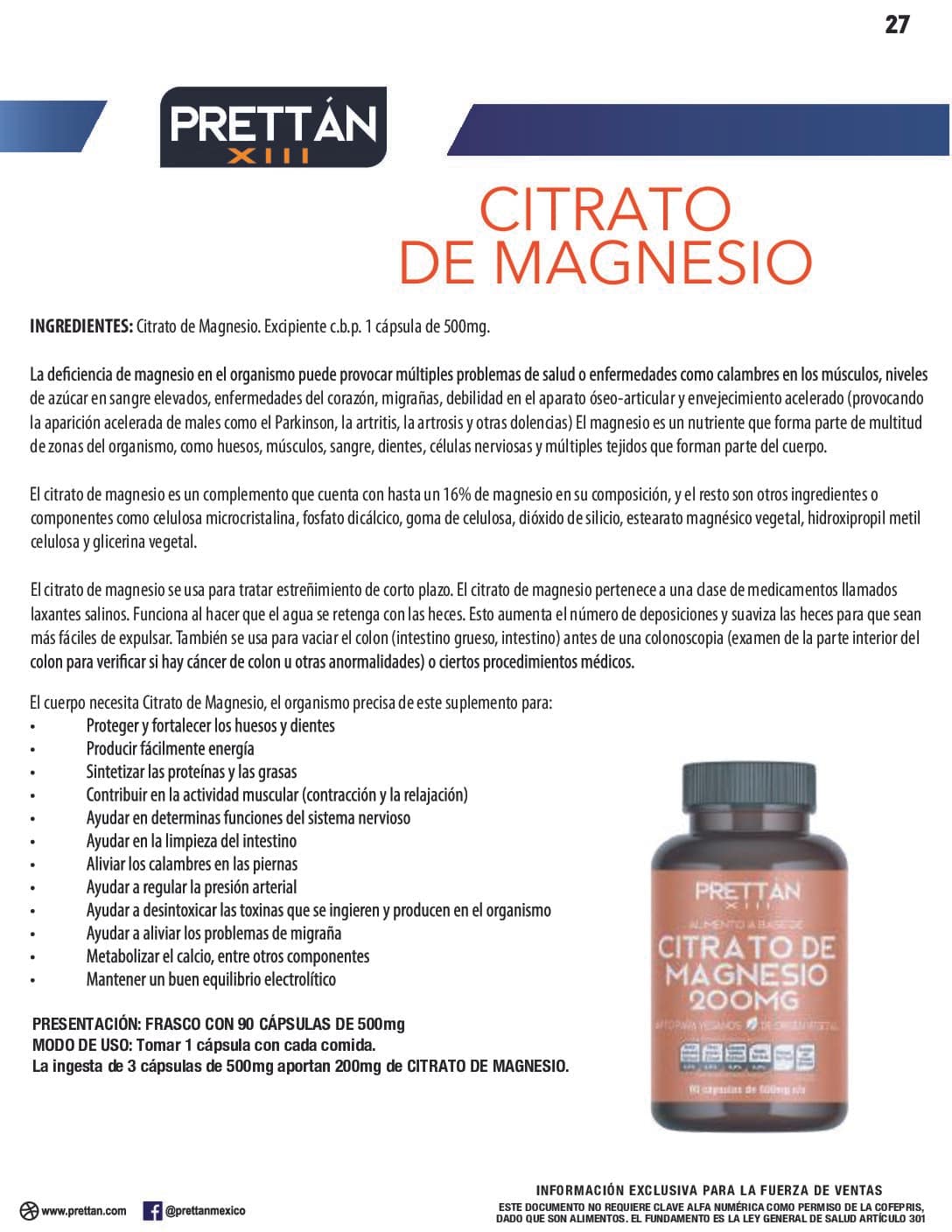 Citrato de Magnesio - Imagen 9
