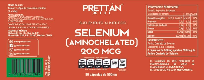 Selenio Aminoquelado - Imagen 7