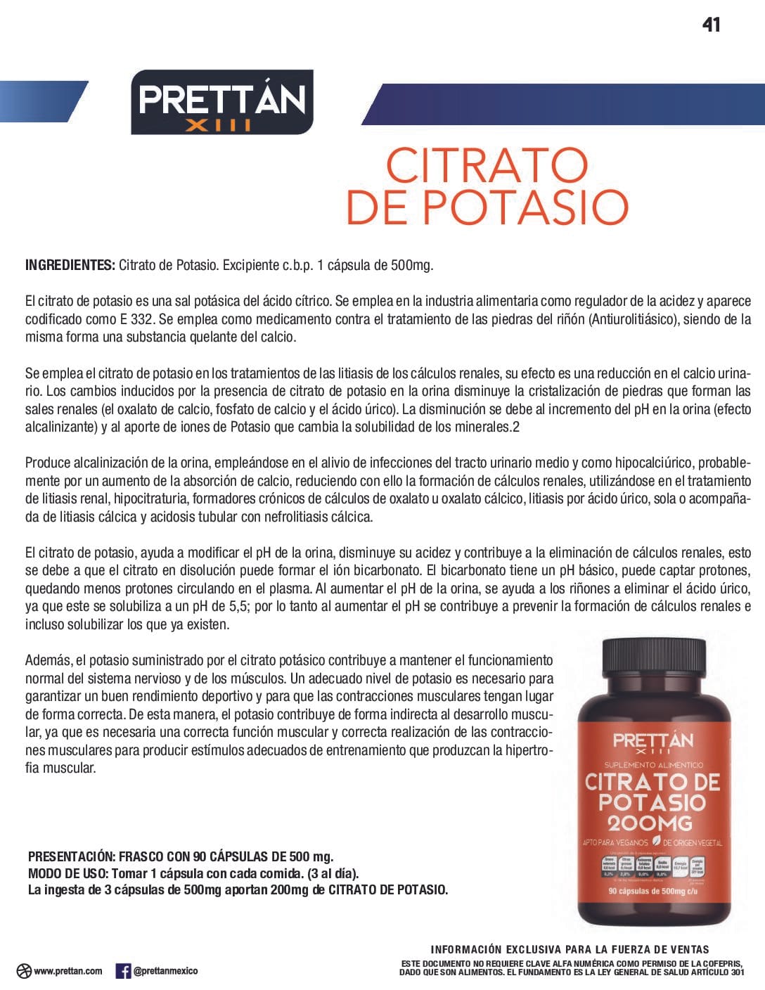 Citrato de Potasio - Imagen 5