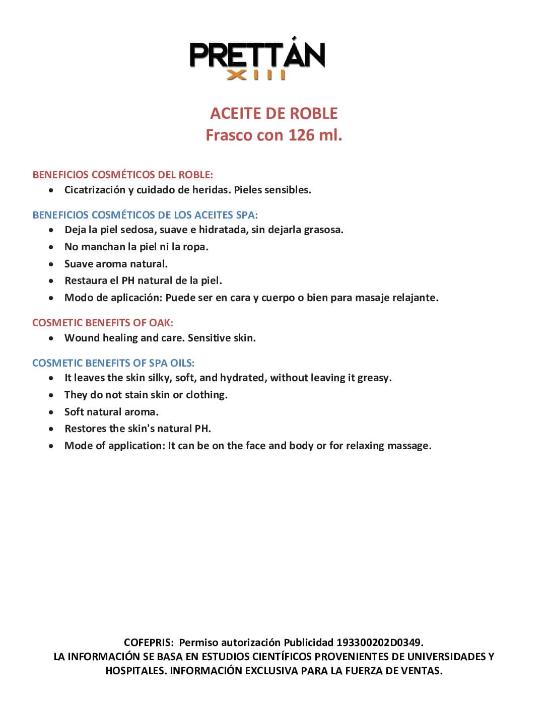 Aceite de Roble - Imagen 4