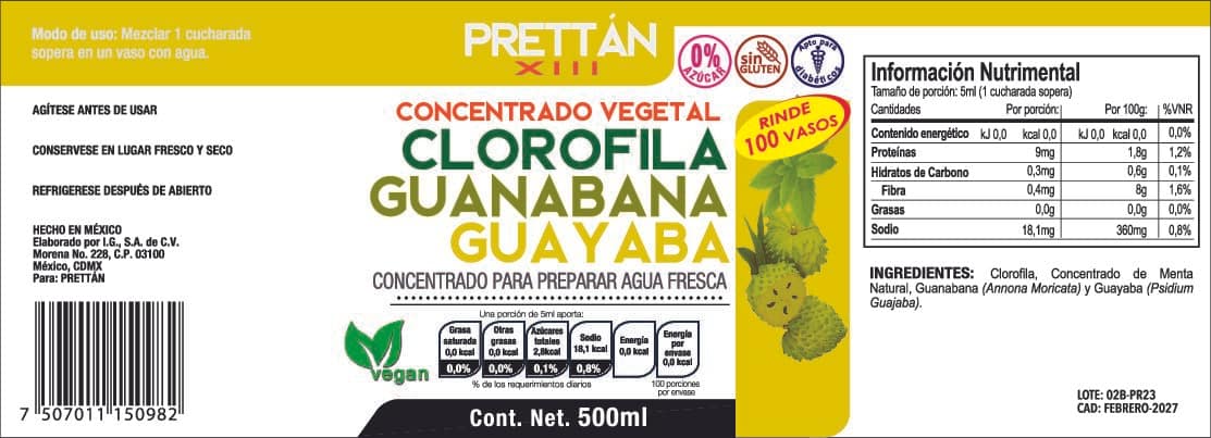 Clorofila Guayaba y Guanábana - Imagen 4
