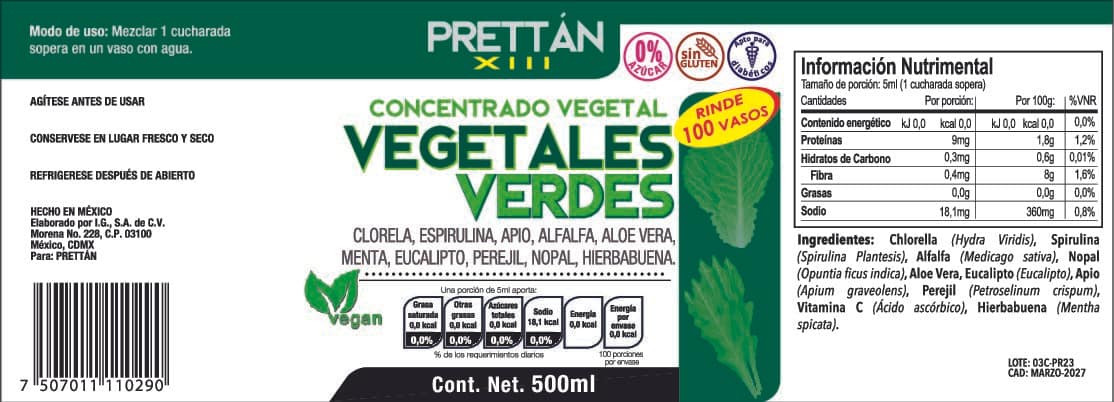 Vegetales Verdes - Imagen 2