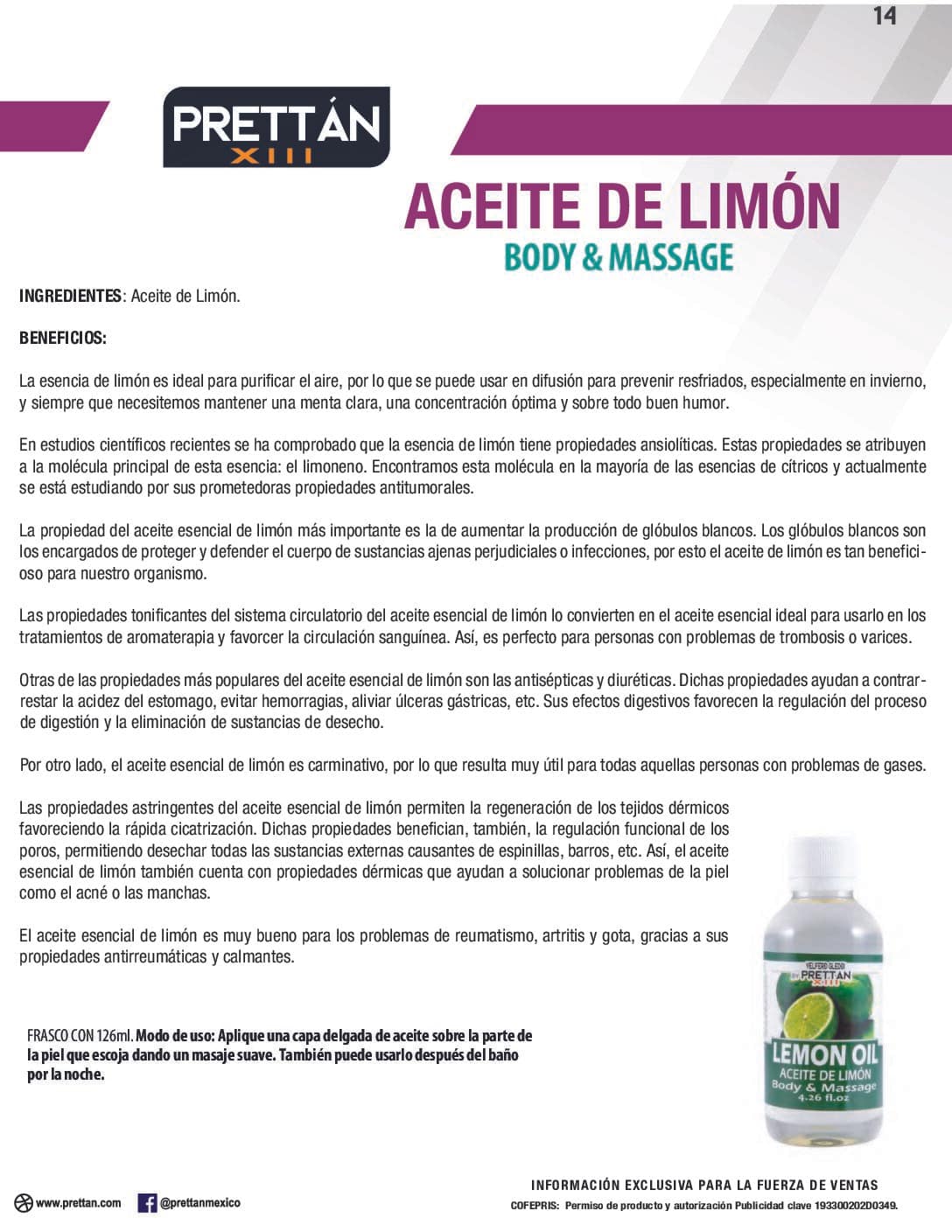 Aceite de Limón - Imagen 3