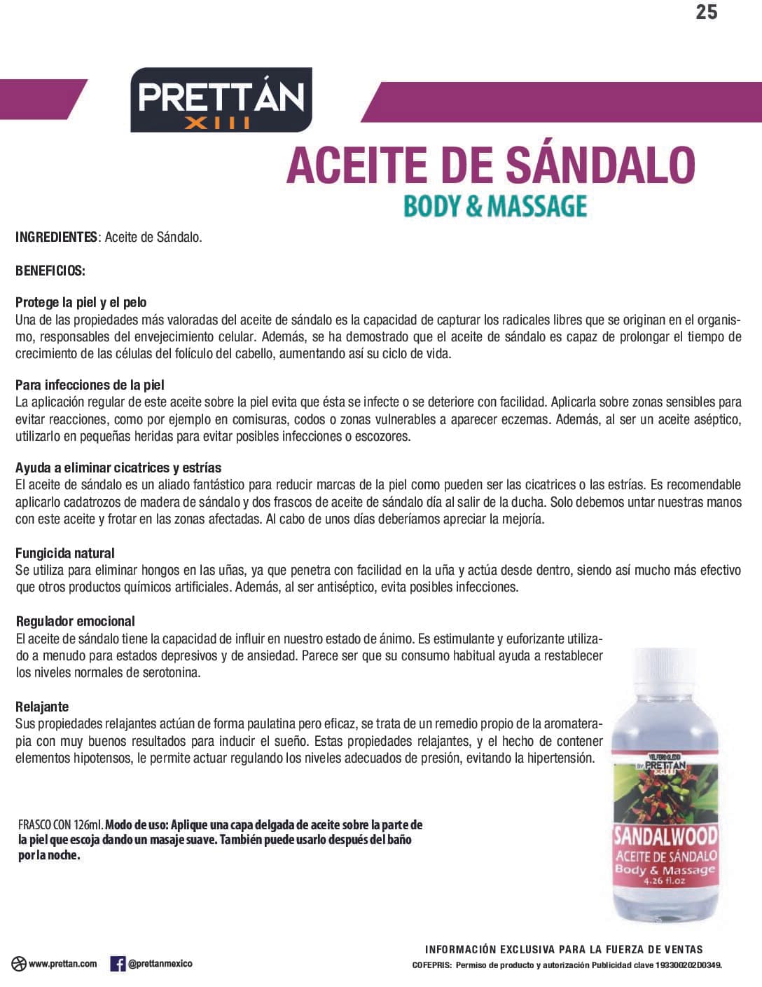 Aceite de Sándalo - Imagen 4