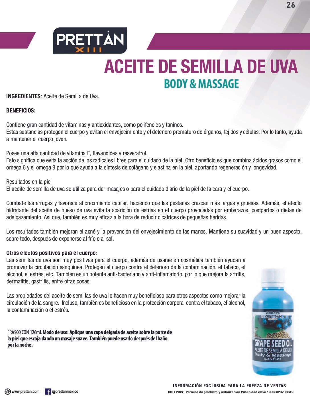 Aceite de Semilla de Uva - Imagen 2