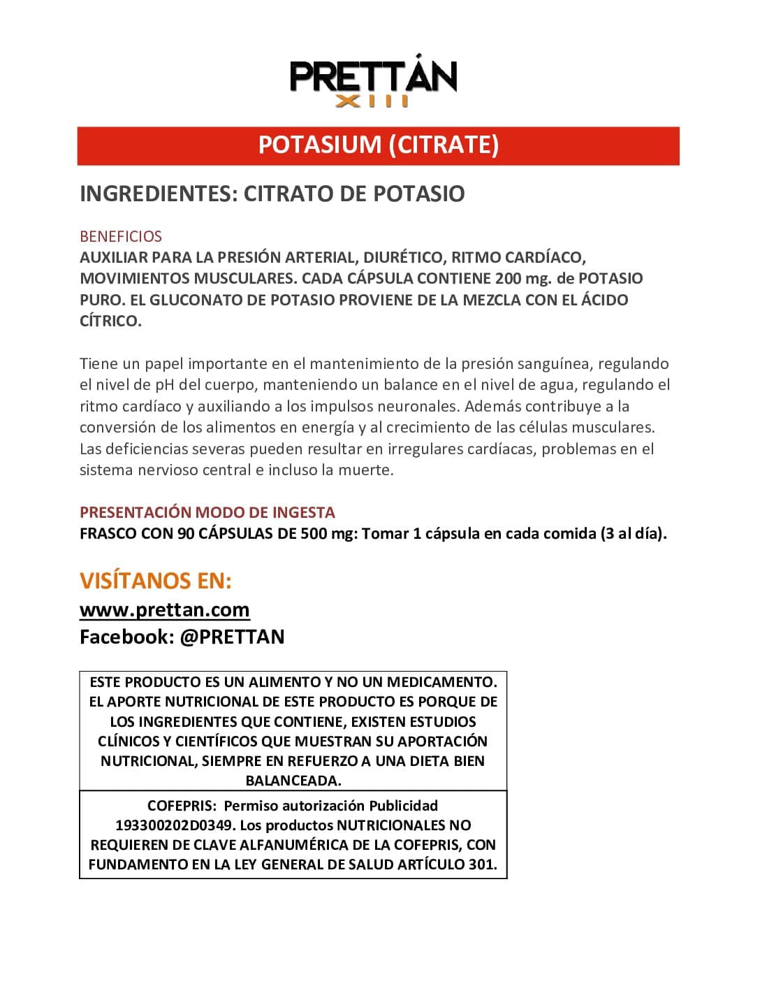 Citrato de potasio en polvo sabor Natural - Imagen 6