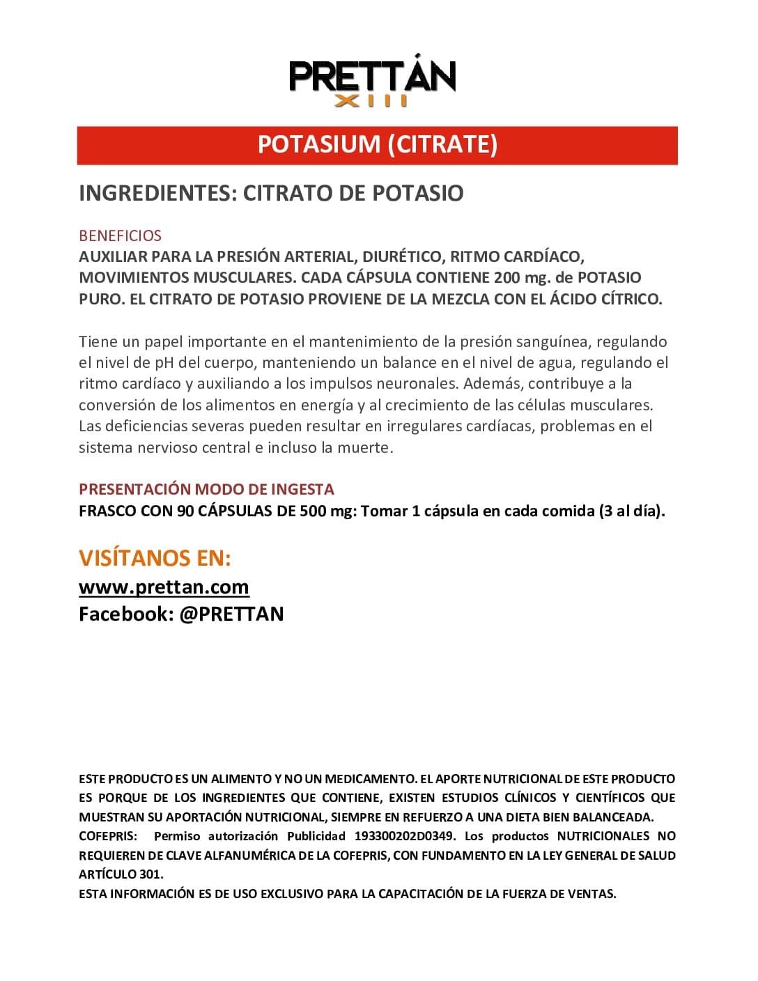 Citrato de potasio en polvo sabor Natural - Imagen 7
