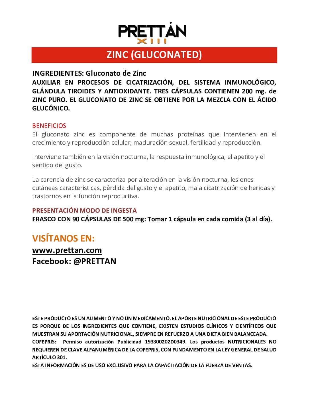 Citrato de zinc en polvo sabor Natural - Imagen 5