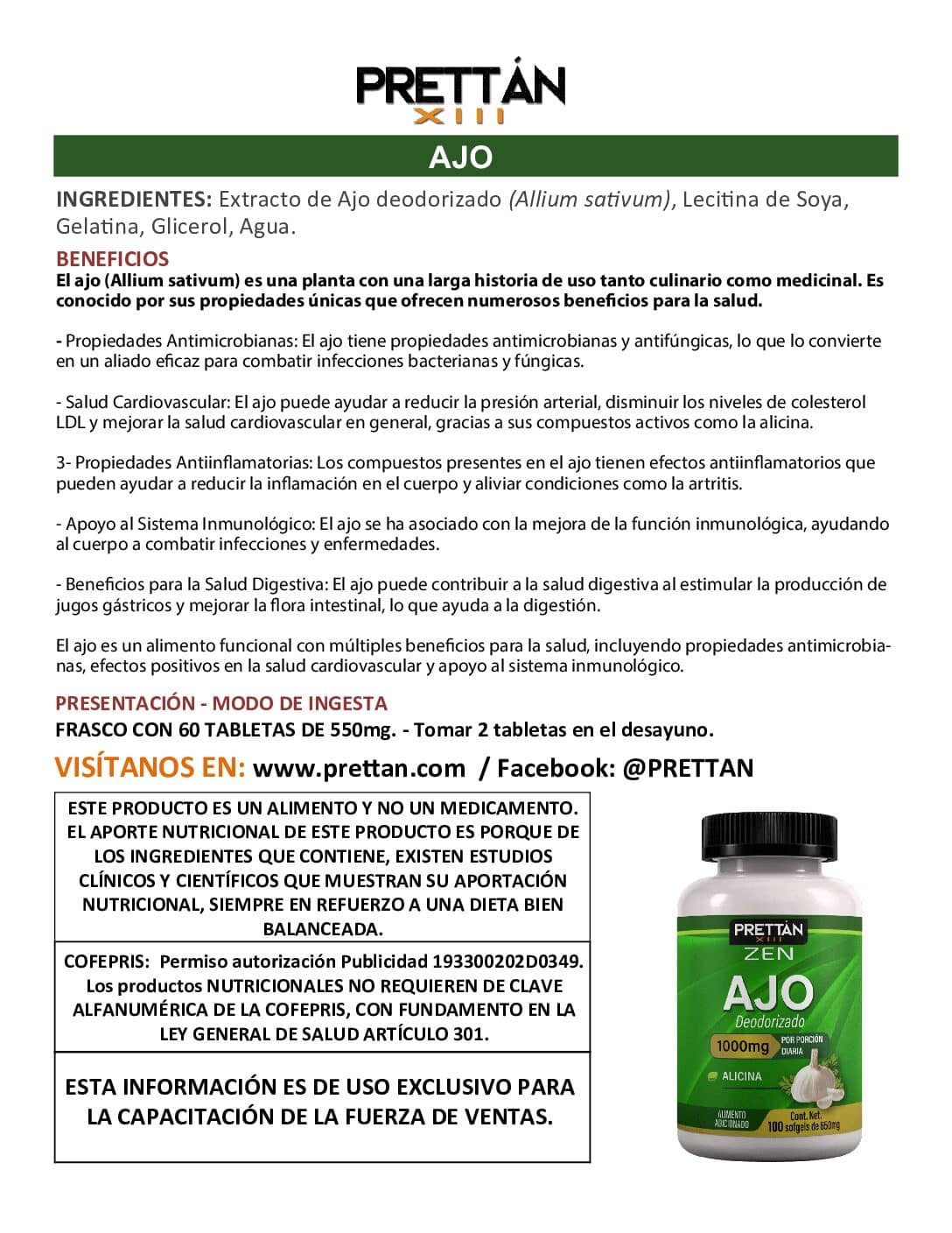 Ajo deodorizado - Imagen 2