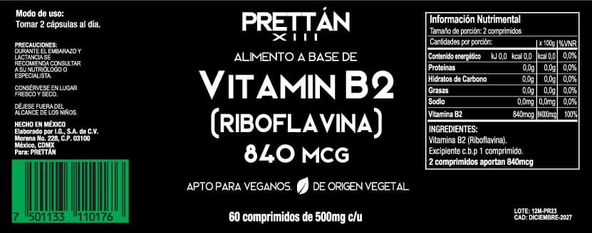 Vitamina B2 - Imagen 2
